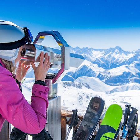 Chalet Alpe D'Huez 1850-Sea And Mountain Pleasure Avec 2 Appartements- 1 Appartement 3 Chambres 8 Couchages - 3 Salles D'Eau Et 1 Appartement 5 Chambres 12 Couchages 5 Salles D'Eau - Jacuzzi Et Sauna -Pieds Des Pistes Et Centre Εξωτερικό φωτογραφία