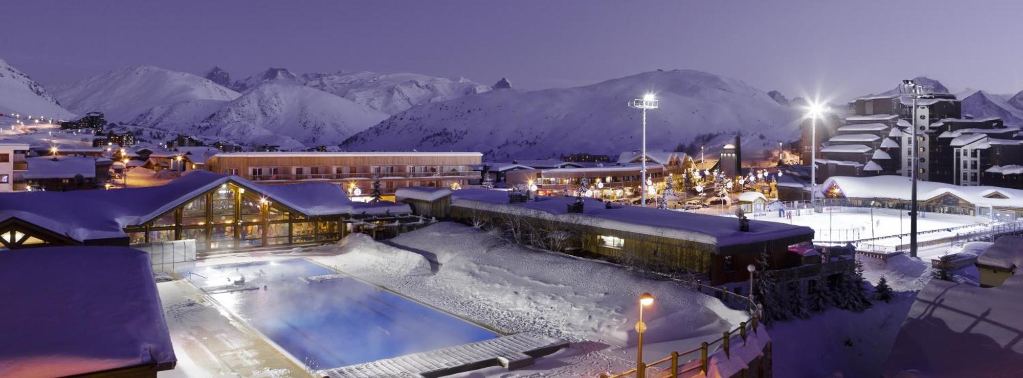 Chalet Alpe D'Huez 1850-Sea And Mountain Pleasure Avec 2 Appartements- 1 Appartement 3 Chambres 8 Couchages - 3 Salles D'Eau Et 1 Appartement 5 Chambres 12 Couchages 5 Salles D'Eau - Jacuzzi Et Sauna -Pieds Des Pistes Et Centre Εξωτερικό φωτογραφία