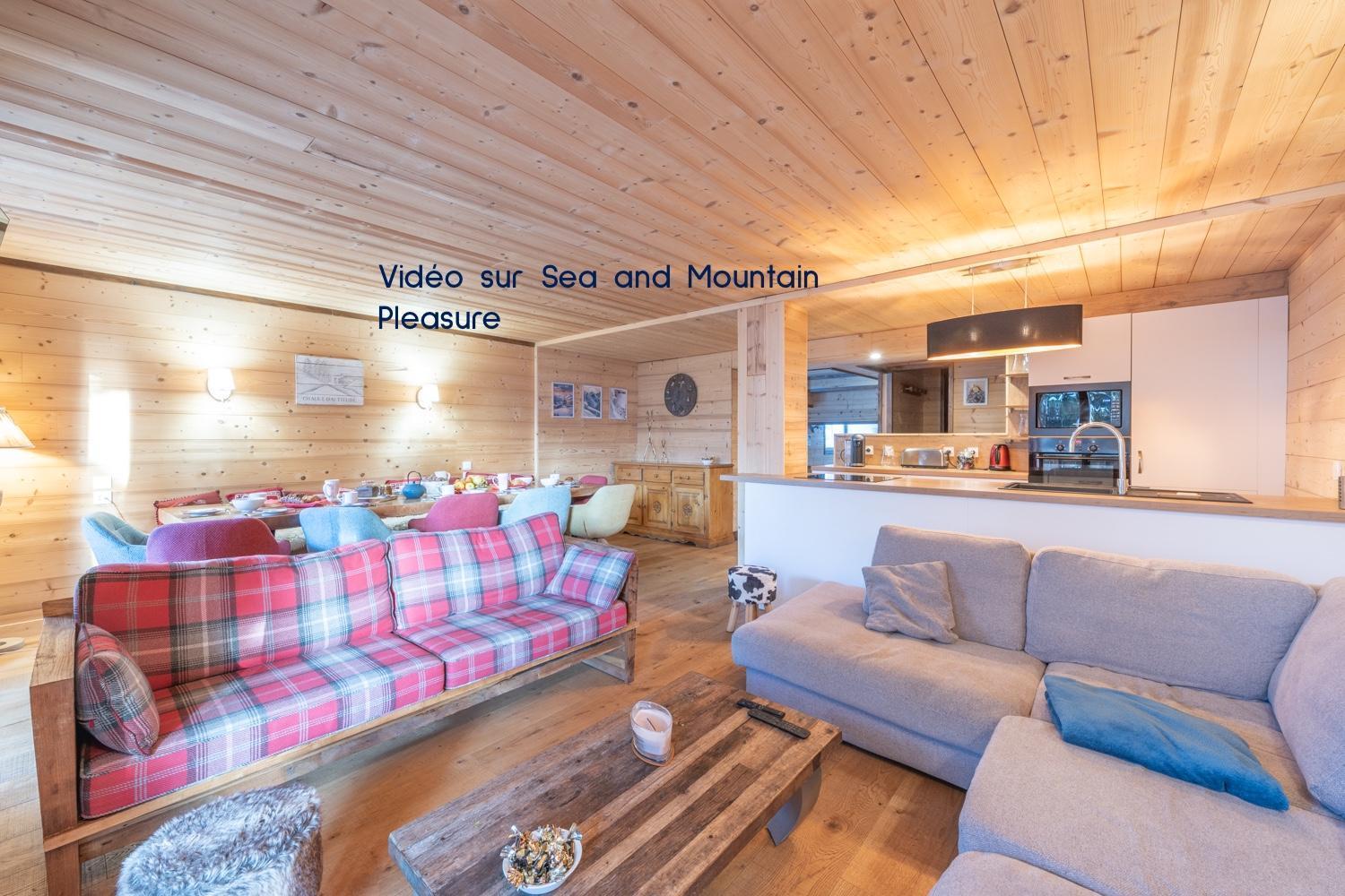 Chalet Alpe D'Huez 1850-Sea And Mountain Pleasure Avec 2 Appartements- 1 Appartement 3 Chambres 8 Couchages - 3 Salles D'Eau Et 1 Appartement 5 Chambres 12 Couchages 5 Salles D'Eau - Jacuzzi Et Sauna -Pieds Des Pistes Et Centre Εξωτερικό φωτογραφία