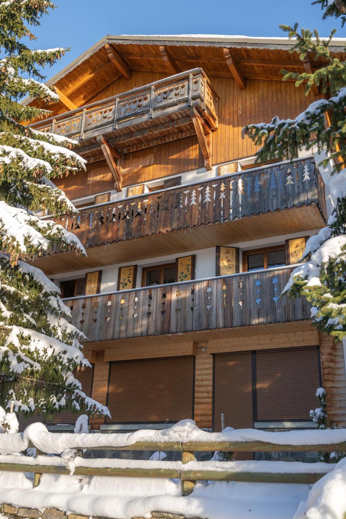 Chalet Alpe D'Huez 1850-Sea And Mountain Pleasure Avec 2 Appartements- 1 Appartement 3 Chambres 8 Couchages - 3 Salles D'Eau Et 1 Appartement 5 Chambres 12 Couchages 5 Salles D'Eau - Jacuzzi Et Sauna -Pieds Des Pistes Et Centre Εξωτερικό φωτογραφία
